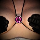 Jewel Bondage mit Latexschnur