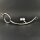 Bondage String mit 50mm Ring und 40mm Kugel